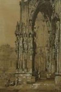 Ratisbonne Cathedral by Samuel Prout