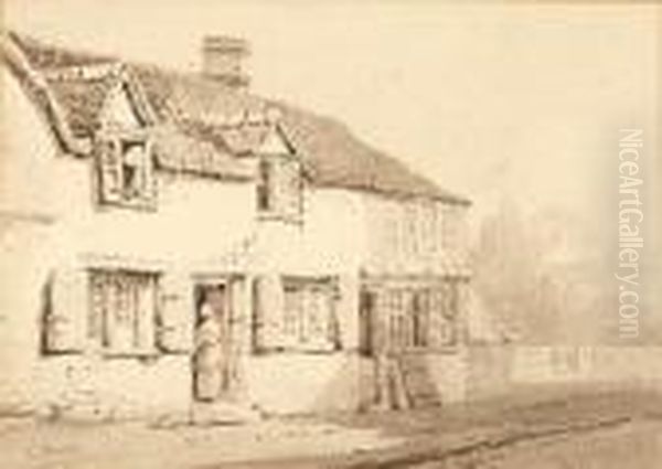 A Row Of Cottages - view 1