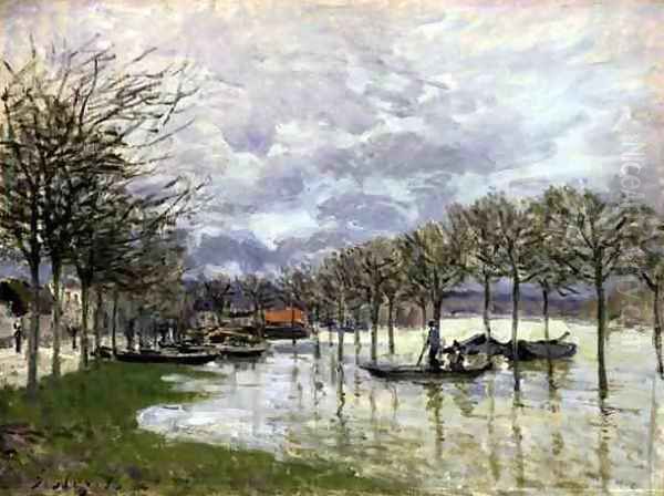The Flood on the Road to Saint-Germain, 1876 - view 1