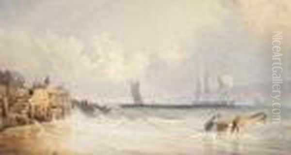 Landing A Fishing Boat - view 1