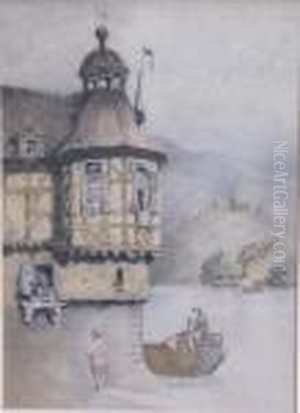 On The Rhine. - view 1