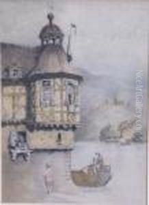 On The Rhine. by Samuel Prout