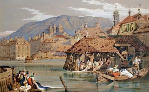 Geneva From The Rhone