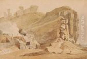 Lime Kilns Near The Cliffs At Hastings