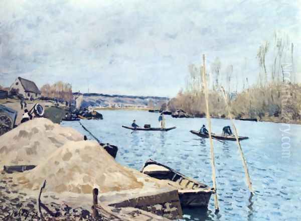 La Seine à Port-Marly - view 1