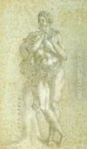 A Study Of Pan by Pierre-Paul Prud'hon