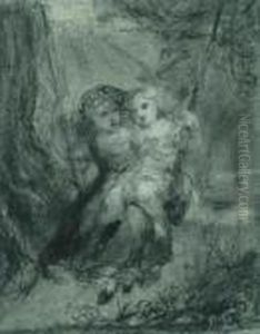 Study Of Putti by Pierre-Paul Prud'hon
