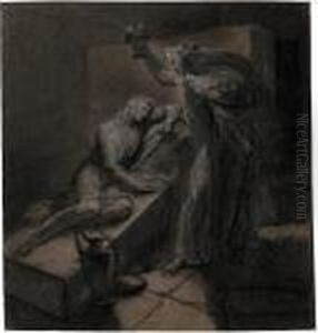 Mythologische Szene by Pierre-Paul Prud'hon