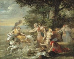 L'enlevement D'europe by Pierre-Paul Prud'hon