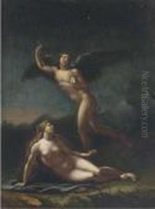 Cupid And Psyche by Pierre-Paul Prud'hon