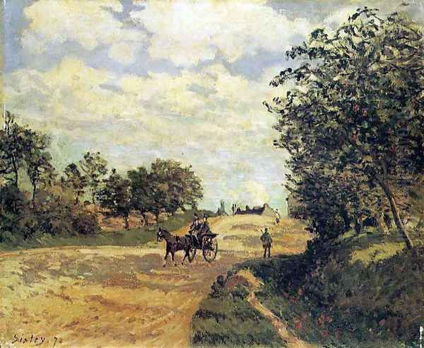 The Road from Mantes to Choisy-le-Roi - view 1