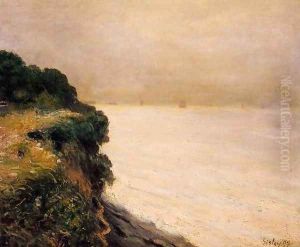Langland Bay Morning 1897 by Alfred Sisley