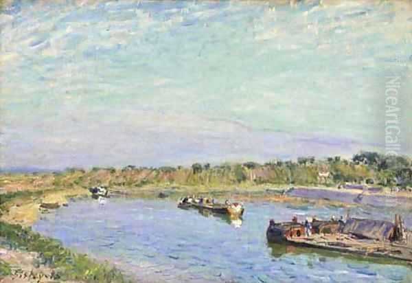 Le Port de Saint Mammes, le matin - view 1