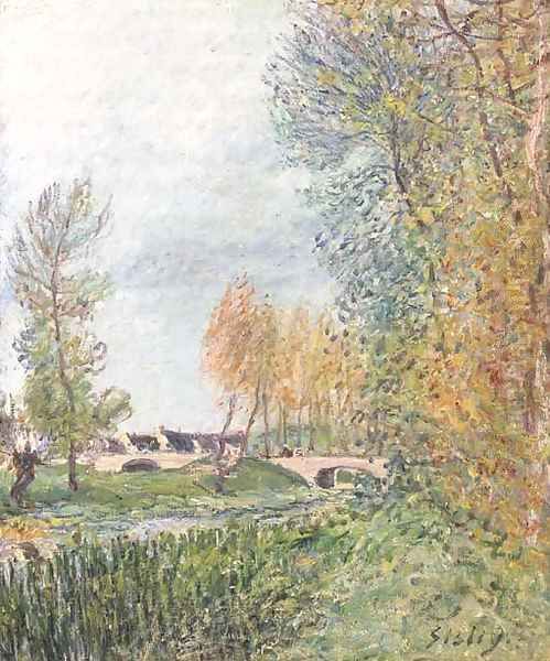 Pont de l'Orvanne - view 1