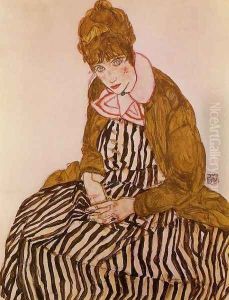 Edith Schiele Seated