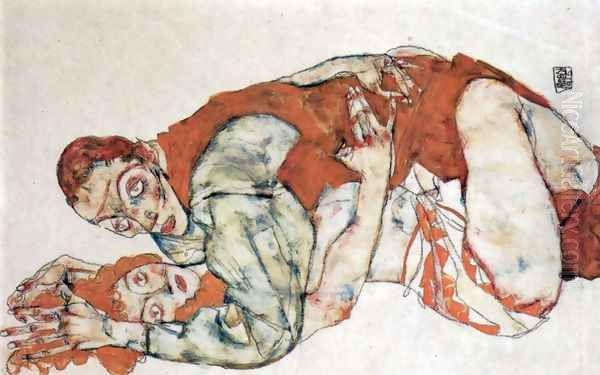 Sexual act, study - view 1