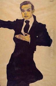 Portrait Of The Painter Max Oppenheimer