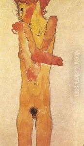 Nude teenager 1910