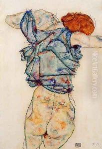 Woman Undressing
