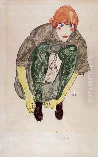 Crouching Figure Aka Valerie Neuzil - view 1