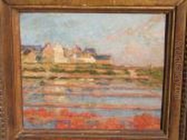 Les Marais Salants Huile Sur
Toile Maroufle Sur Panneau 17,5 X 20,5cm Bibliographie : "ferdinand Du
Puigaudeau- - view 1