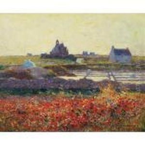Marais Salants Pres Du Croisic by Ferdinand Loyen Du Puigaudeau