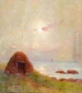 La Cabane De Pecheur by Ferdinand Loyen Du Puigaudeau