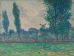Paysage Pres Du Coueron by Ferdinand Loyen Du Puigaudeau