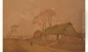 Maison Vendeenne Au Crepuscule