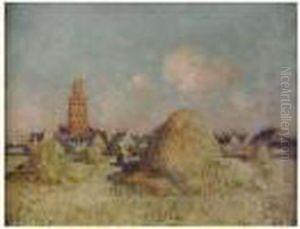 Fenaison En Bretagne by Ferdinand Loyen Du Puigaudeau