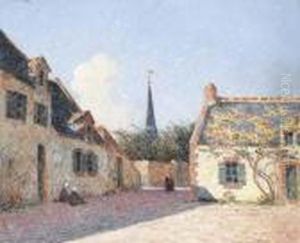 Place Du Village by Ferdinand Loyen Du Puigaudeau