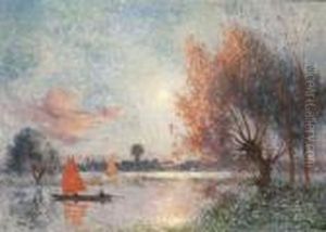 Voile Sur Un Etang Voile Sur Un Etang