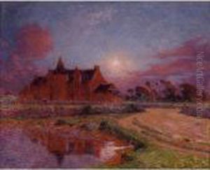 Clair De Lune Sur Kervaudu by Ferdinand Loyen Du Puigaudeau