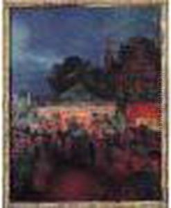 Fete De Nuit Au Croisic, Circa 1897-1898