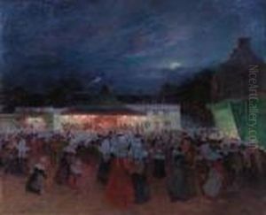 Le Manege Nocturne by Ferdinand Loyen Du Puigaudeau