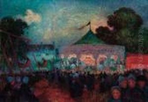 Le Manege Nocturne by Ferdinand Loyen Du Puigaudeau