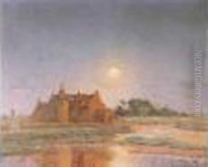 "le Manoir Kervandec Au Croizic" by Ferdinand Loyen Du Puigaudeau
