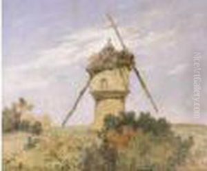"le Moulin Du Diable A Guerande"