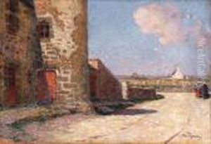La Route Vers La Mer En Bretagne by Ferdinand Loyen Du Puigaudeau