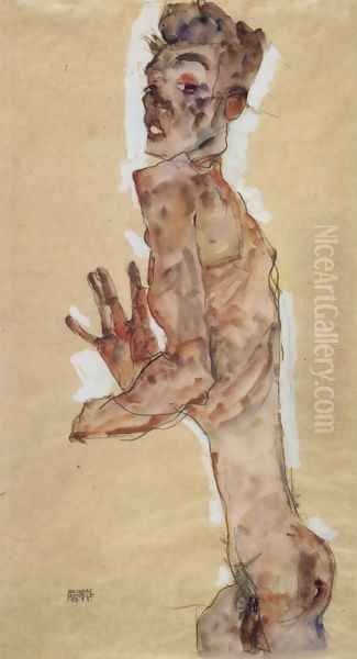 Nude, Self-portrait - view 1