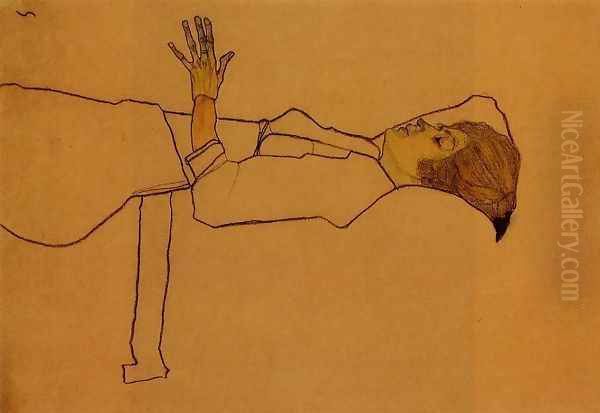 Clothed Woman Reclining - view 1