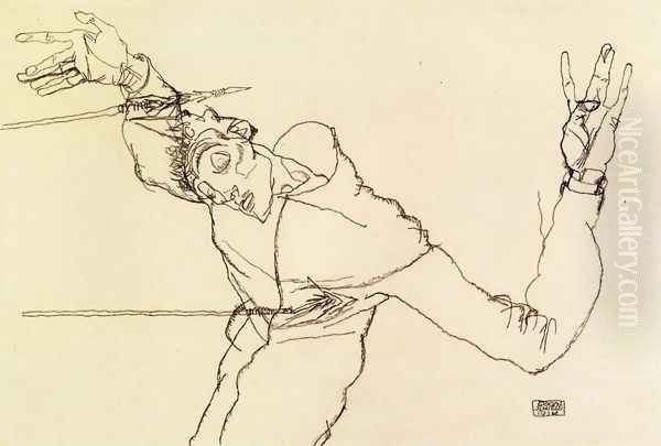 Self Portrait As St Sebastian - view 1