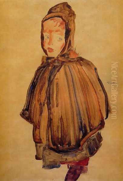 Girl With Hood - view 1