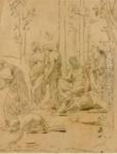 Figure Allegorique Des Sciences by Pierre-Cecile Puvis De Chavannes