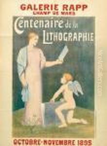 Champ De Mars Octobre-novembre by Pierre-Cecile Puvis De Chavannes