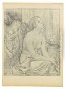 La Toilette by Pierre-Cecile Puvis De Chavannes