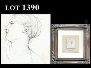 Portrait by Pierre-Cecile Puvis De Chavannes