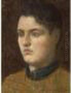 Portrait De Femme by Pierre-Cecile Puvis De Chavannes