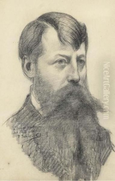 Portrait En Buste D'eugene Montrosier - view 1