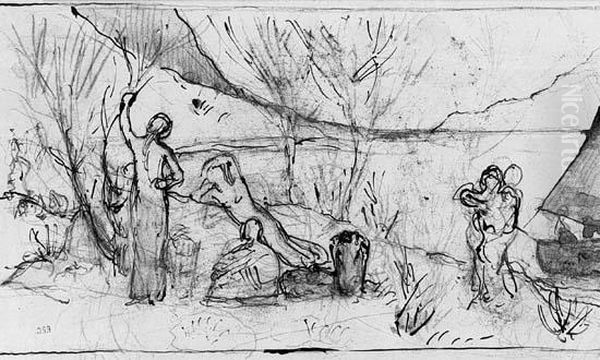Personnages En Bord De Mer - view 1